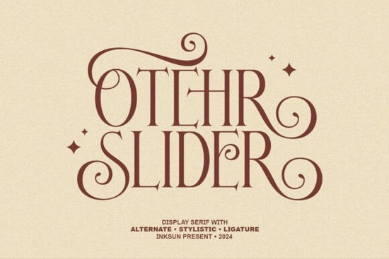Other Slider Font
